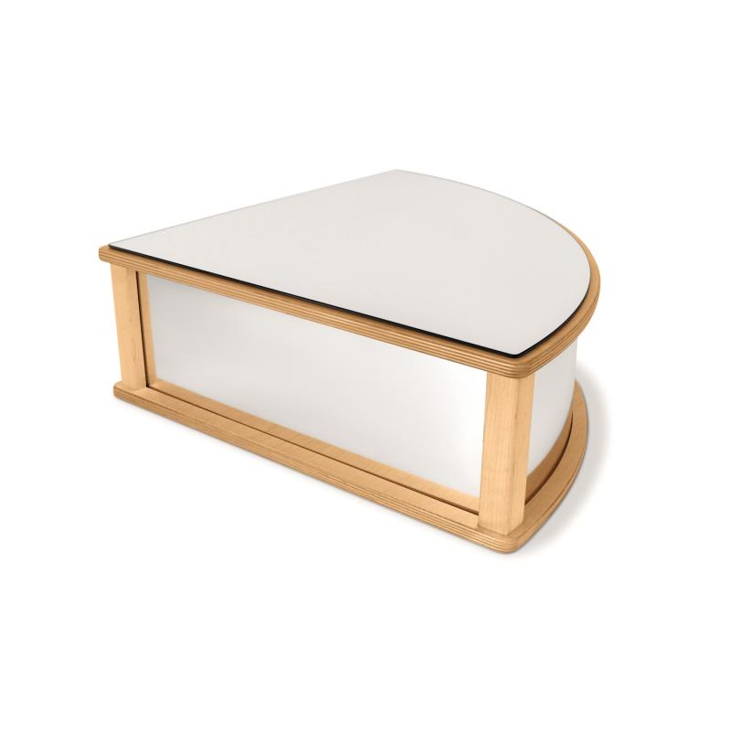 Whitney Brothers Quarter Round Infant Floor Mirror WB0169